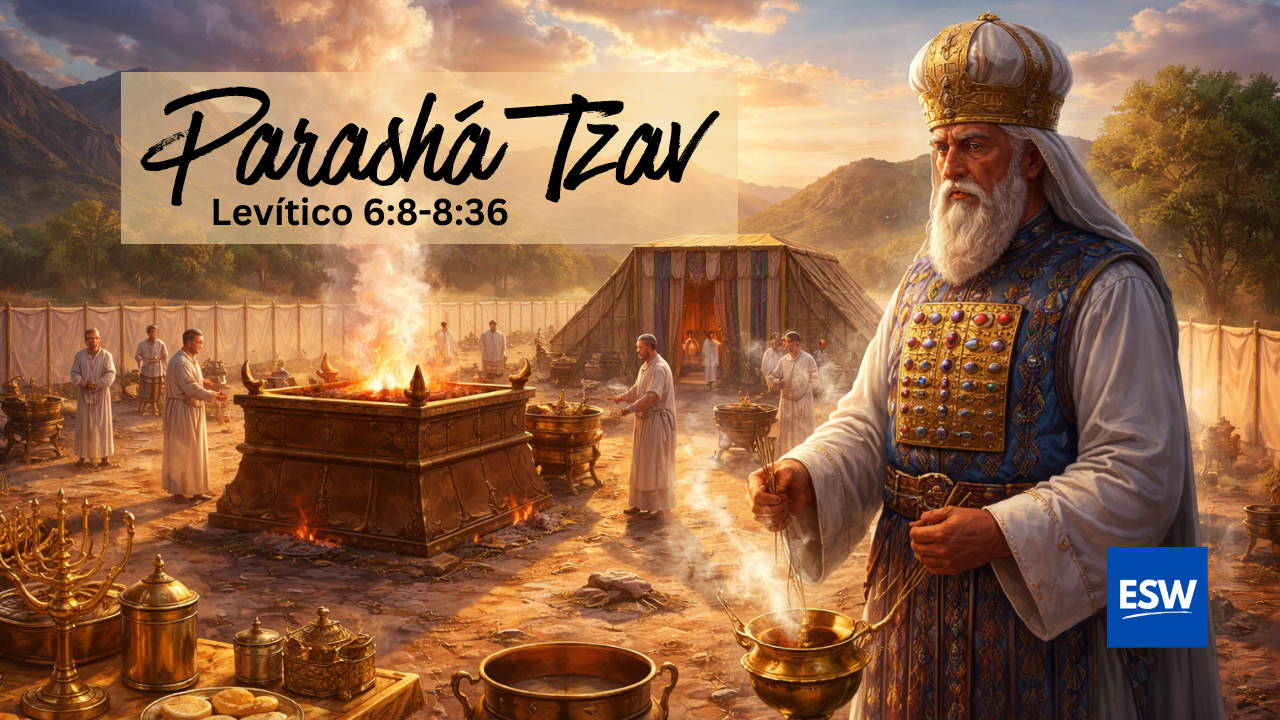 25 Parashá Tzav. El fuego continuo, la obediencia y el sacerdocio eterno