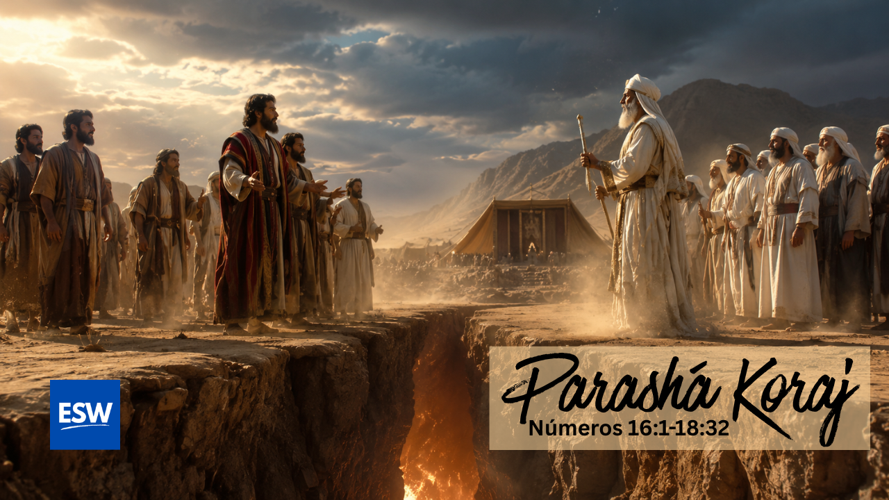 Estudio de la Parashá Koraj (Coré): La rebelión contra la autoridad de Dios, el sacerdocio legítimo y la santidad del servicio